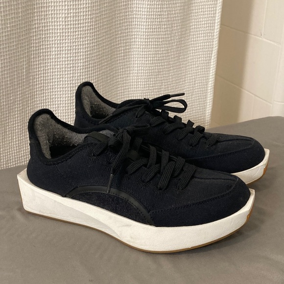 allbirds Shoes - Allbirds Womens RISER Shoe Sneaker Natural Black 8